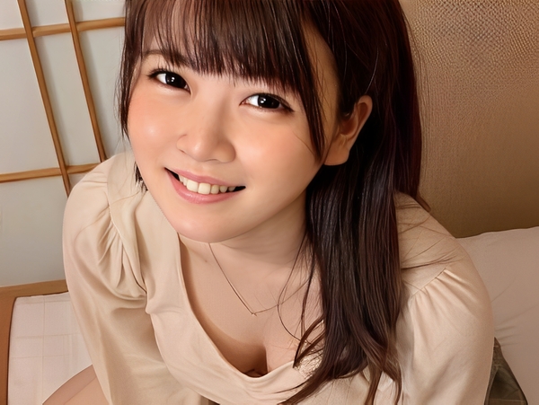 【素人美少女の禁断恋愛】年上おじさんとイチャラブSEX！騎乗位で激しく腰振り、無毛マ○コを手マンされ大洪水！！ウブな美少女が乱れる姿がエロすぎる♡